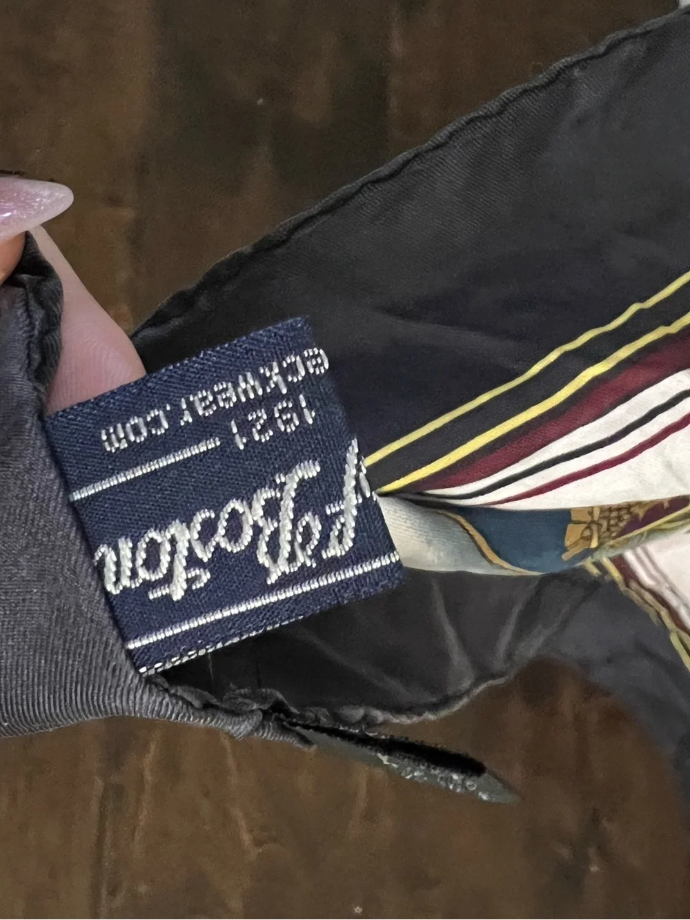 Vintage 100% Silk HARVARD scarf